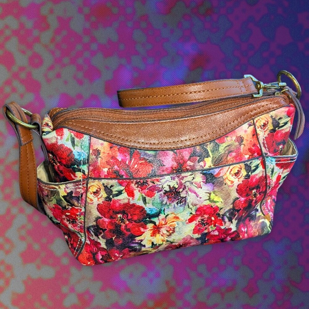 Floral Satchel